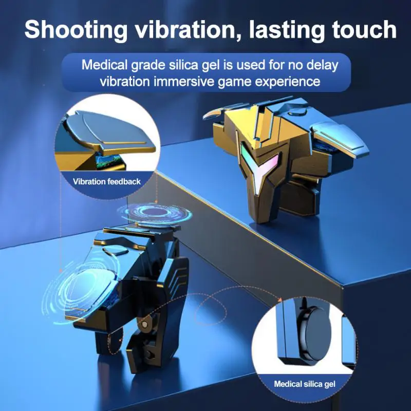 Sensitive Mobile Gaming Trigger Alloy Shooter Joystick For Pubg Adjustment Mobile Game Controller Game Pad Accessories
Sensitive Mobile Gaming Trigger Alloy Shooter Joystick For Pubg Adjustment Mobile Game Controller Game Pad Accessories