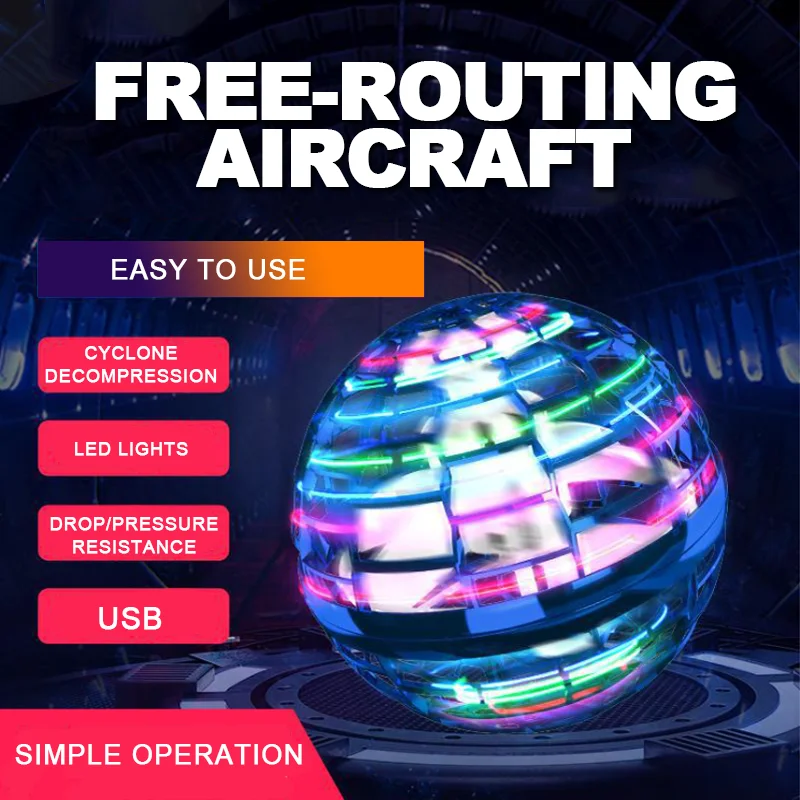 RC Mini drone Children's Interactive Ufo Toy Induction Aircraft Fidget Spinner Levitating Flying Saucer Spinning Ball Gift
RC Mini drone Children's Interactive Ufo Toy Induction Aircraft Fidget Spinner Levitating Flying Saucer Spinning Ball Gift