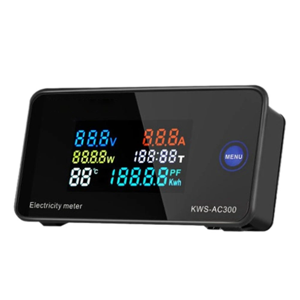 AC 50-300V Voltmeter Ammeter KWS Powers Energy Meter LED Digital AC Wattmeter Electric Meter
AC 50-300V Voltmeter Ammeter KWS Powers Energy Meter LED Digital AC Wattmeter Electric Meter