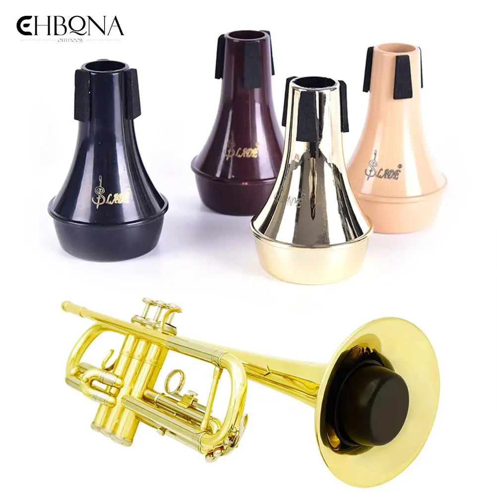 Mini Black Trumpet Semi-closed Mute Silencer Practice Trumpet Mute Music Instrument Accessories Light-weight Trumpet Tool
Mini Black Trumpet Semi-closed Mute Silencer Practice Trumpet Mute Music Instrument Accessories Light-weight Trumpet Tool