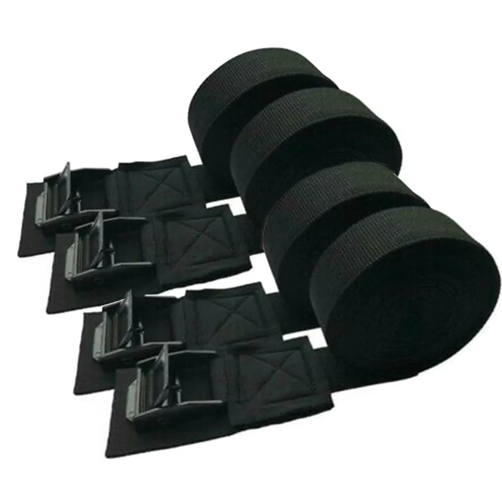 New 4PCS Luggage Buckle Car Roof Rack Surfboard Lashing Straps Tie Down 250 Kg 300x2.5cm 9.8ft Bicycle Cam Durable
New 4PCS Luggage Buckle Car Roof Rack Surfboard Lashing Straps Tie Down 250 Kg 300x2.5cm 9.8ft Bicycle Cam Durable
