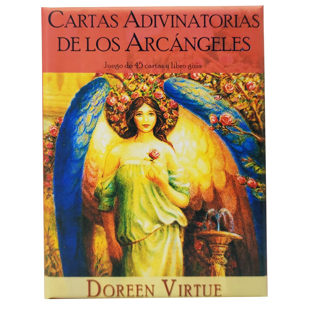 В испанском Archangel, карточки для начинающих, карточки для Бога Archangels - 45 карт и инструкции по испанскому
В испанском Archangel, карточки для начинающих, карточки для Бога Archangels - 45 карт и инструкции по испанскому