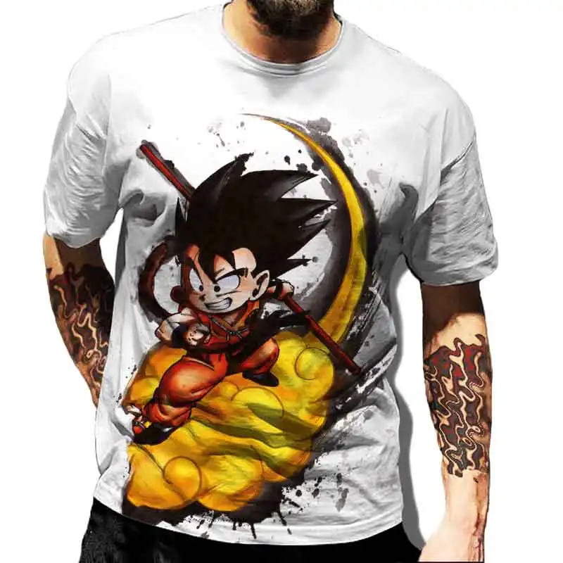 Summer Boutique 3D Printing Japanese Anime Dragon Ball Men's T-shirt Fashion Casual Short Sleeve
Summer Boutique 3D Printing Japanese Anime Dragon Ball Men's T-shirt Fashion Casual Short Sleeve
