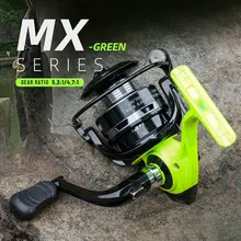 Fishmx Fishing Reel Full Metal Spool Grip Saltwater Freshwater Suitable For Any Fish Species Fishing Line Spinning Reel