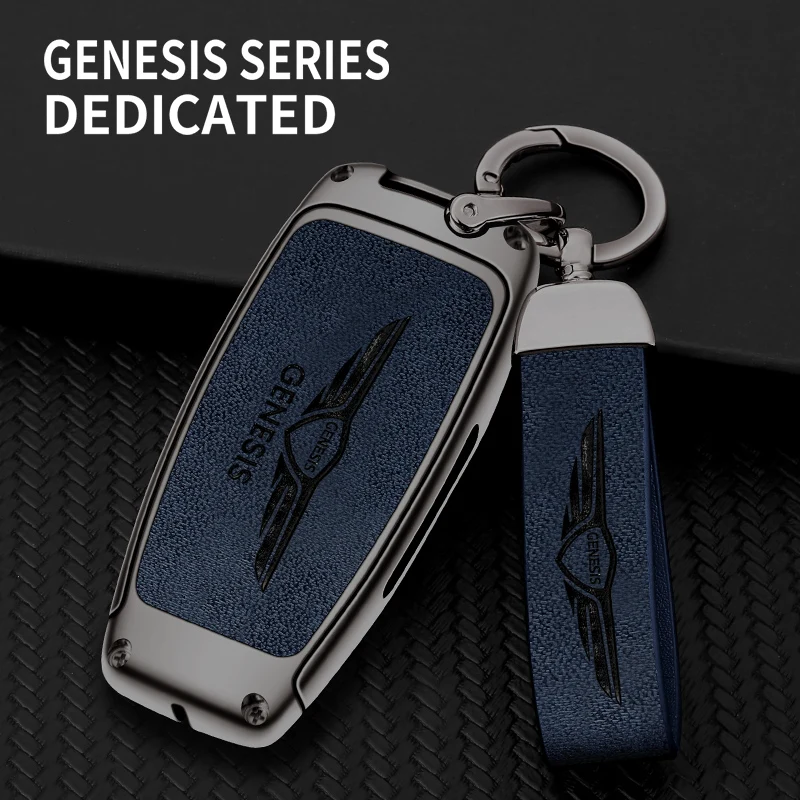 Car Zinc Alloy Leather Remote Key Case For Hyundai Genesis G80 GV70 GV80 2019 2020 2021 2022 Car TPU Key Bag Protective Keychain
Car Zinc Alloy Leather Remote Key Case For Hyundai Genesis G80 GV70 GV80 2019 2020 2021 2022 Car TPU Key Bag Protective Keychain