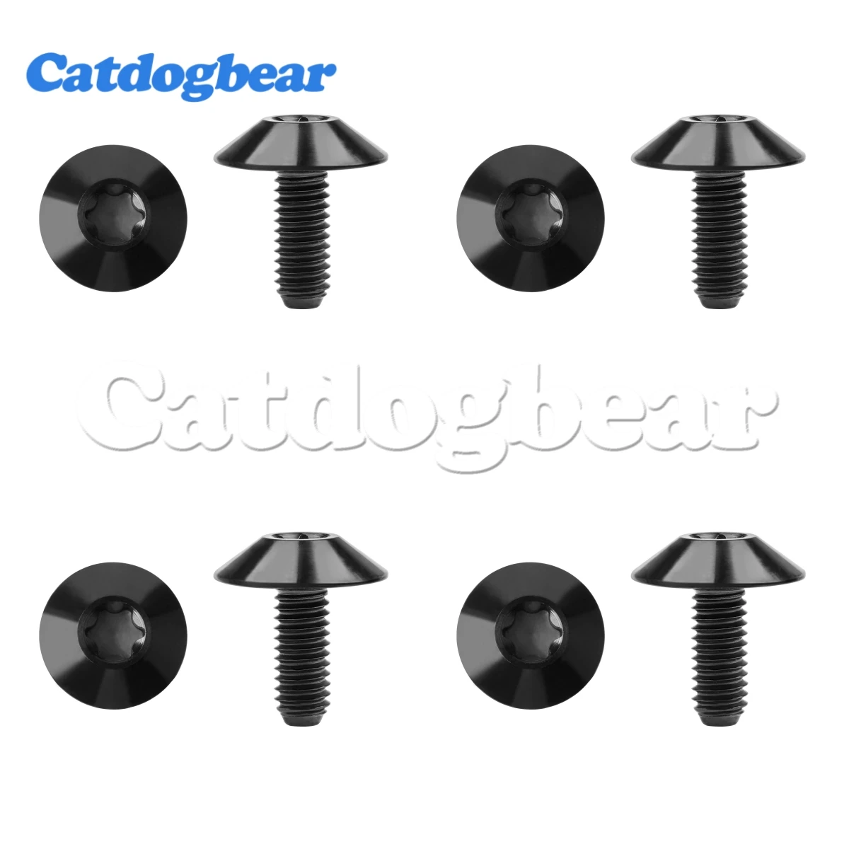 CATDOGBEAR Титановые болты Torx M5/M6x12/15/20/25 мм
CATDOGBEAR Титановые болты Torx M5/M6x12/15/20/25 мм