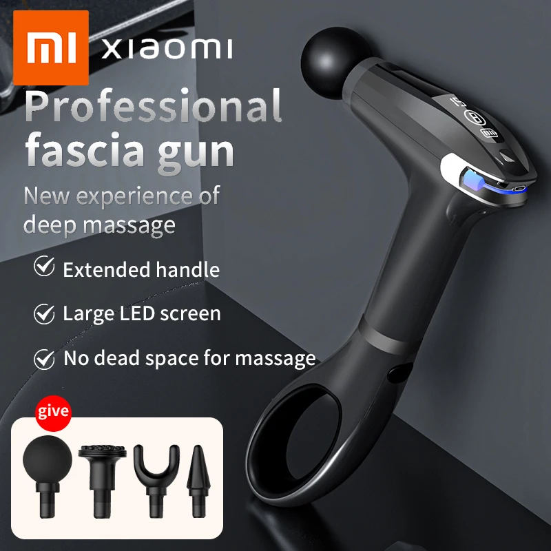 Xiaomi Massage Gun Percussion Pistol Massager Professional Deep Muscle Massager For Body Neck Back Relaxation Fitness Slimming
Xiaomi Massage Gun Percussion Pistol Massager Professional Deep Muscle Massager For Body Neck Back Relaxation Fitness Slimming