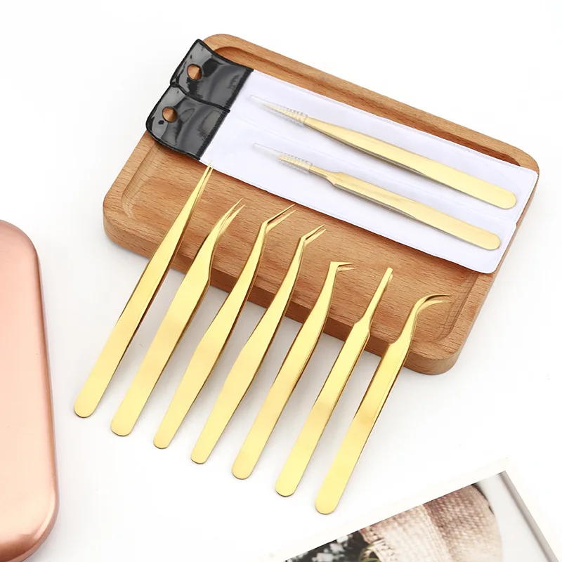 One Set Professional Eyelash Tweezers Stainless Steel Material Eyebrow Tools Makeup Accessories
One Set Professional Eyelash Tweezers Stainless Steel Material Eyebrow Tools Makeup Accessories