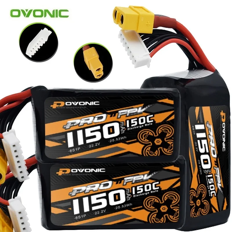 3 шт. оригинальный 22,2 в 1150 мАч 150C LiPo аккумулятор для радиоуправляемого вертолета квадрокоптера FPV гоночного дрона запчасти 6S перезаряжаемая батарея
3 шт. оригинальный 22,2 в 1150 мАч 150C LiPo аккумулятор для радиоуправляемого вертолета квадрокоптера FPV гоночного дрона запчасти 6S перезаряжаемая батарея