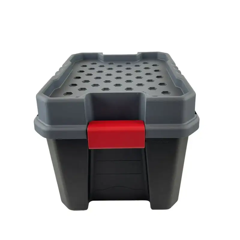 Gallon Plastic Storage Tote, Black, Adult Storage Organizers storage Bathroom accessories Shelf Bathroom shelves Shelves Bathroo 
Gallon Plastic Storage Tote, Black, Adult Storage Organizers storage Bathroom accessories Shelf Bathroom shelves Shelves Bathroo