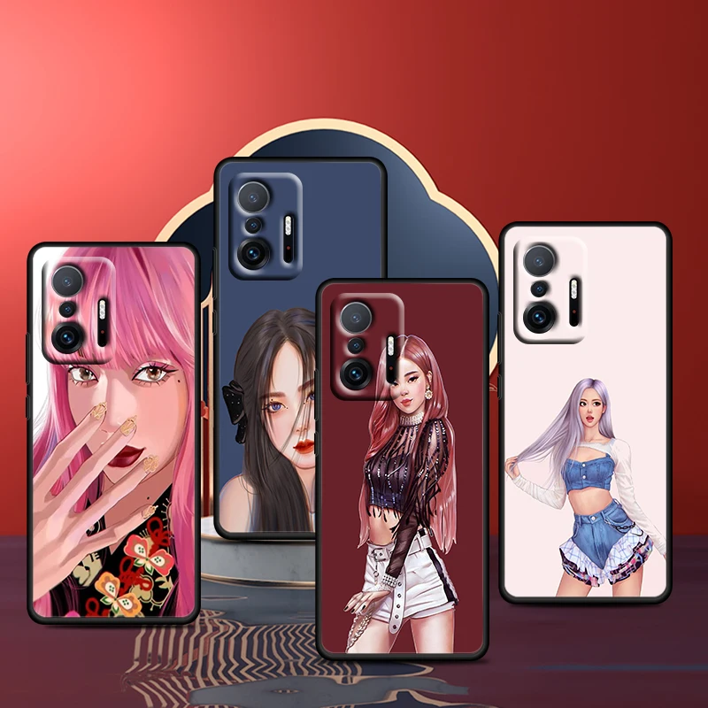Pretty Girl Group Pink For Xiaomi MI 11 11T 10T Pro Lite Youth Ultra CC9 9 8 Pro A3 5G Soft Black Phone Coque Fundas
Pretty Girl Group Pink For Xiaomi MI 11 11T 10T Pro Lite Youth Ultra CC9 9 8 Pro A3 5G Soft Black Phone Coque Fundas