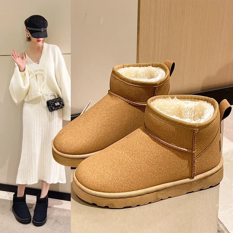 Ботильоны на платформе для снежной погоды, замшевые Плюшевые Теплые повседневные ботинки, новинка зимы 2024, толстые готические модные ботинки челси, женские ботинки
Ботильоны на платформе для снежной погоды, замшевые Плюшевые Теплые повседневные ботинки, новинка зимы 2024, толстые готические модные ботинки челси, женские ботинки