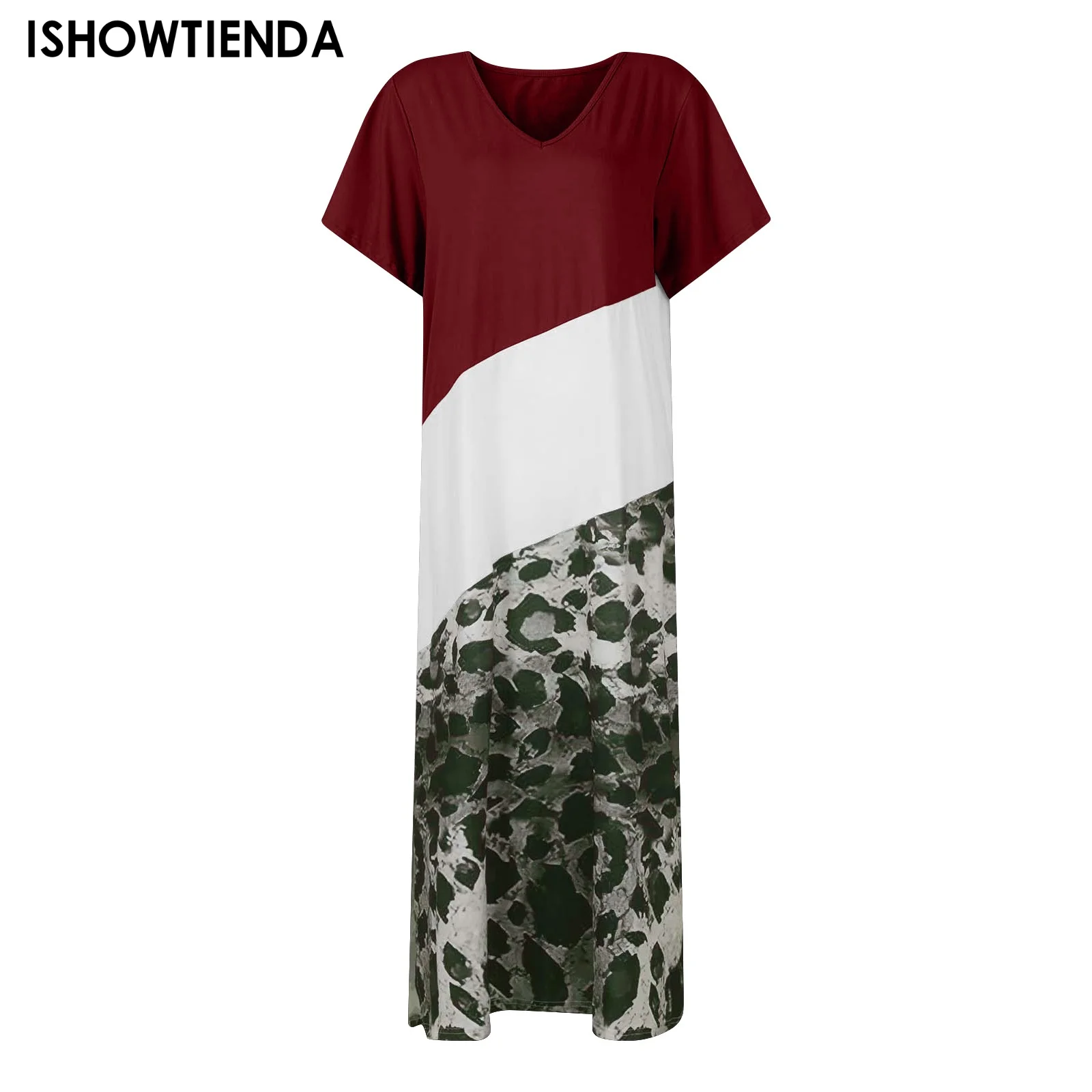 2023 Fashion Summer Womens Leopard Printed Side Slit Dress V-Neck Short Sleeve Plus Size Leisure Daily Dress Vestidos Mujer
2023 Fashion Summer Womens Leopard Printed Side Slit Dress V-Neck Short Sleeve Plus Size Leisure Daily Dress Vestidos Mujer