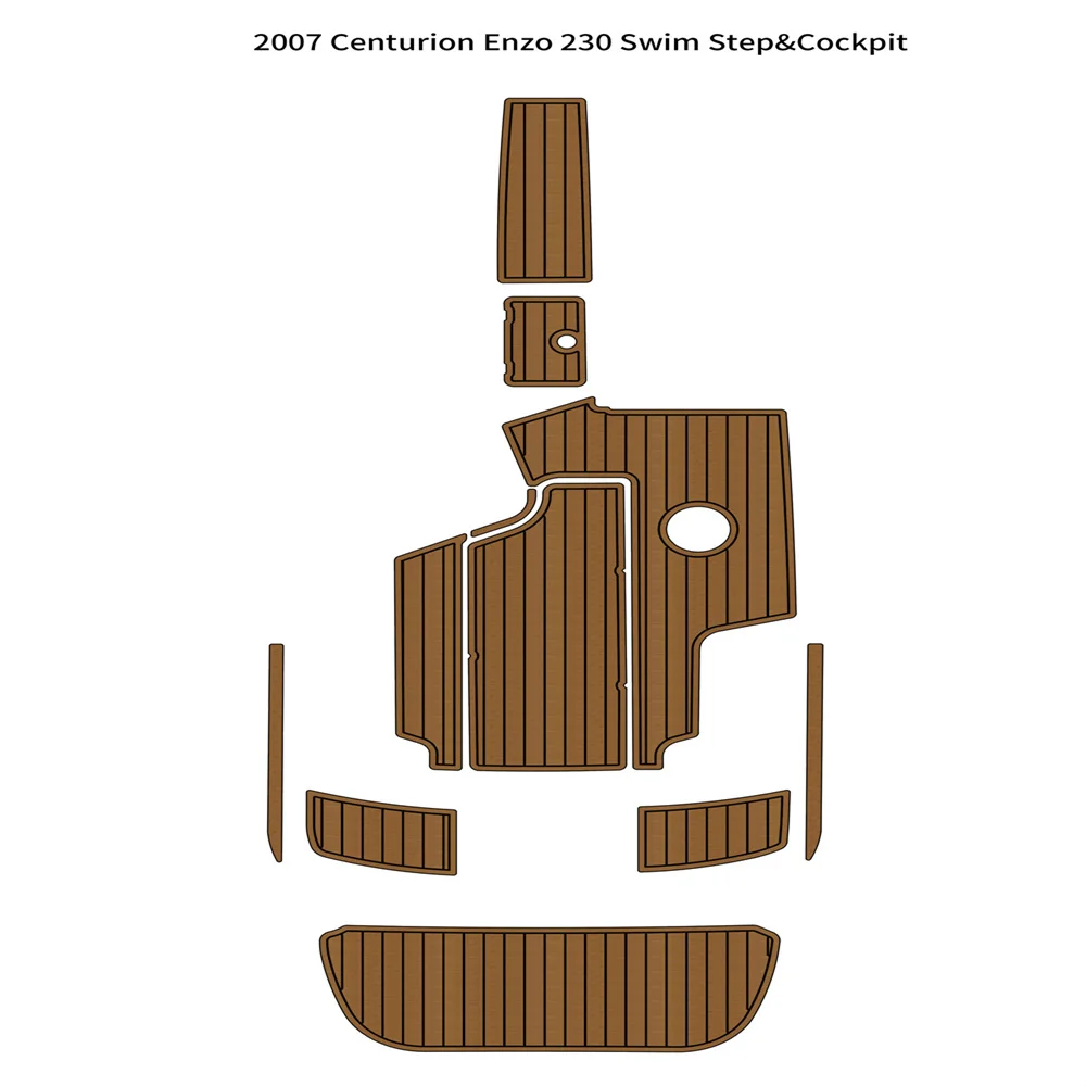 Платформа для плавания Centurion Enzo 230 2007 года коврик кокпита лодка из тикового дерева