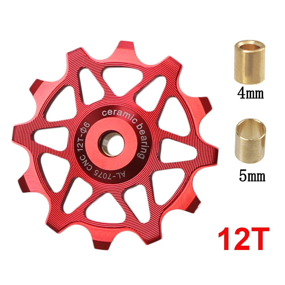MTB Road Bike 12T/14T Rear Derailleur Jockey Wheel Ceramic Bearing Guide Wheel Pulley Roller For Shimano Sram GX XX1
MTB Road Bike 12T/14T Rear Derailleur Jockey Wheel Ceramic Bearing Guide Wheel Pulley Roller For Shimano Sram GX XX1