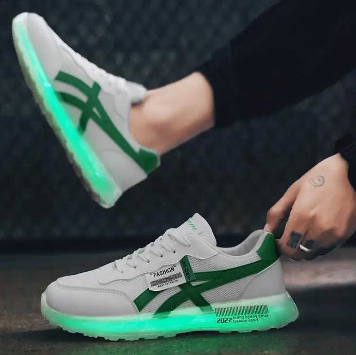 new air mesh Men's sneakers spring sport casual luminous men shoes outdoor streetwear Breathable white
new air mesh Men's sneakers spring sport casual luminous men shoes outdoor streetwear Breathable white