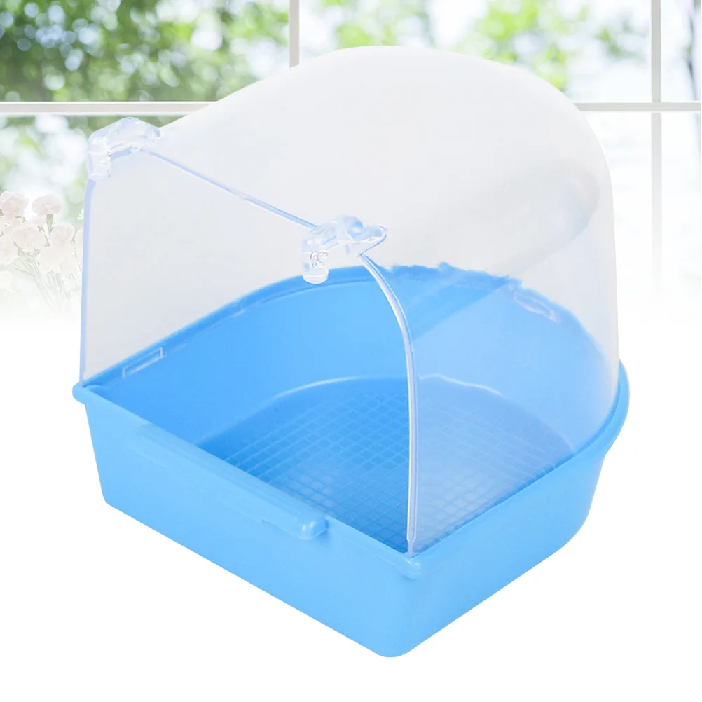 Bird Bath Box Bathtub Cage Hanging Parakeet Parrot Bathing Plastic Backyard Birding Supplies
Bird Bath Box Bathtub Cage Hanging Parakeet Parrot Bathing Plastic Backyard Birding Supplies