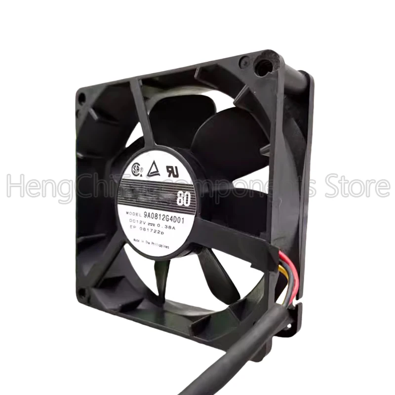 Оригинальный 100% рабочий 9A0812G4D01 8025 DC 12V 0.38a охлаждающий вентилятор