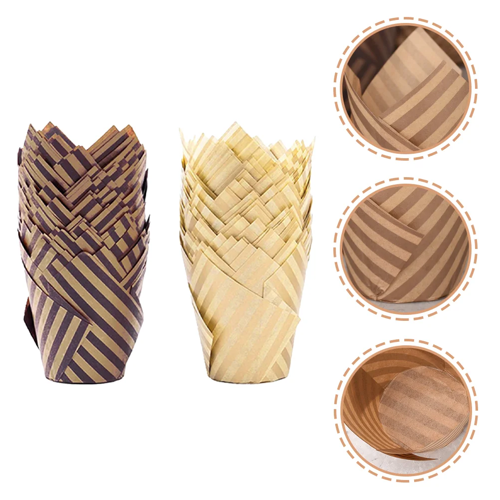 200Pcs Cake Baking Cups Tulip Cupcake Liner Paper Cupcake Liners Muffin Cake Liners for Baking
200Pcs Cake Baking Cups Tulip Cupcake Liner Paper Cupcake Liners Muffin Cake Liners for Baking