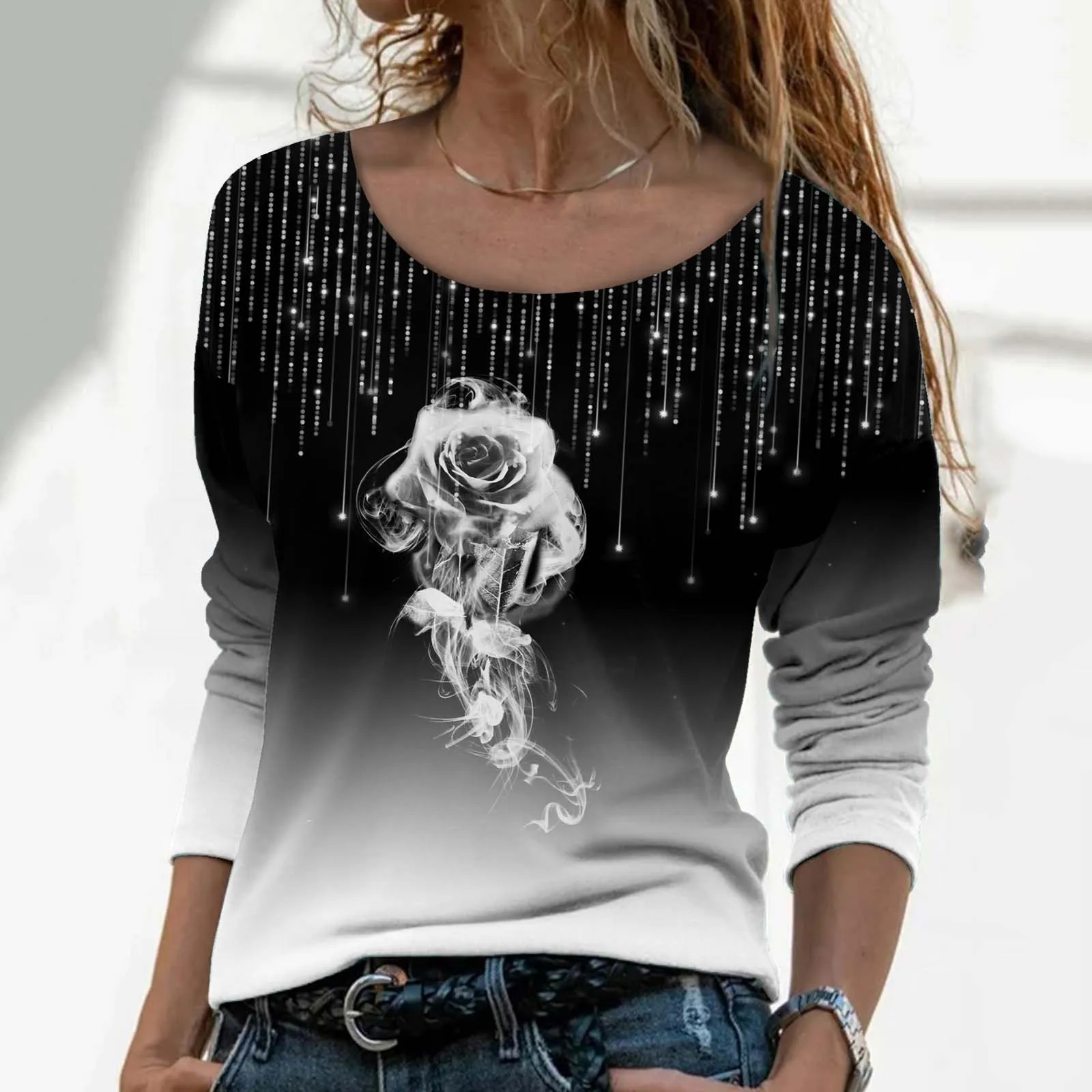 Women Floral Fall Long Sleeve Color Block Shirt Casual Crew Neck Top Loose Tee Shirts Tunic Womens Tops Trendy Cotton Tees Women
Women Floral Fall Long Sleeve Color Block Shirt Casual Crew Neck Top Loose Tee Shirts Tunic Womens Tops Trendy Cotton Tees Women