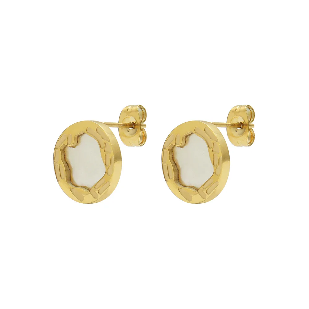 Fashion Sweet Round Shell Charm Stud Earrings For Women Wedding Party Fine Jewelry
Fashion Sweet Round Shell Charm Stud Earrings For Women Wedding Party Fine Jewelry