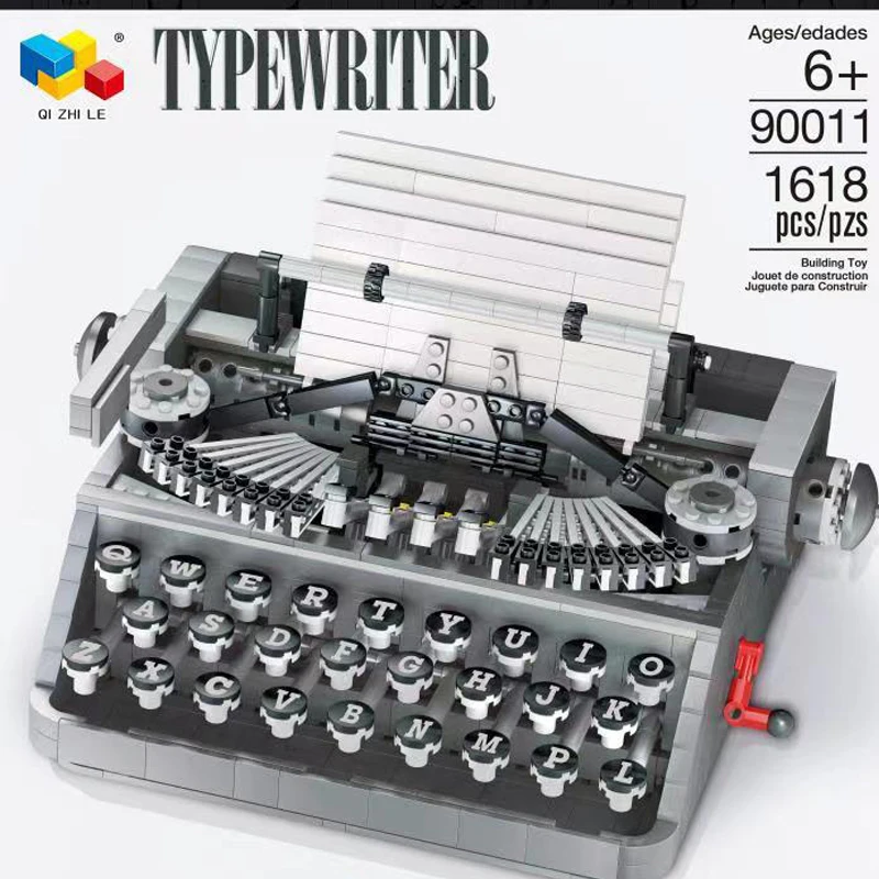 90011 Creative Model Typewriter Expert Building Block Bricks Educational Toys Christmas Gifts for Kids Birthday
90011 Creative Model Typewriter Expert Building Block Bricks Educational Toys Christmas Gifts for Kids Birthday