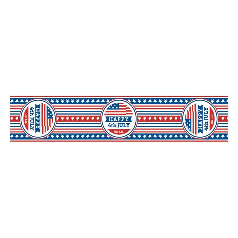 Table Runner Decorative 71 X 14in Red And Blue Table Covers Flag Coffee Table Cloth For Everyday Dining Patriotic Party Supplies 
Table Runner Decorative 71 X 14in Red And Blue Table Covers Flag Coffee Table Cloth For Everyday Dining Patriotic Party Supplies