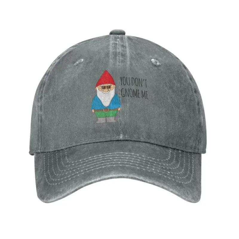 Custom Cotton You Don't Gnome Me Baseball Cap Men Women Breathable Dad Hat Sports
Custom Cotton You Don't Gnome Me Baseball Cap Men Women Breathable Dad Hat Sports