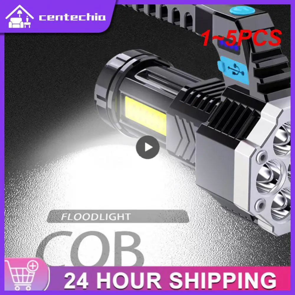 Фонарики высокой мощности, фонарики с Cob матрицей, легкий внешний фонарь из АБС-пластика, перезаряжаемый фонарик с 7 светодиодами, 1 ~ 5 шт.
Фонарики высокой мощности, фонарики с Cob матрицей, легкий внешний фонарь из АБС-пластика, перезаряжаемый фонарик с 7 светодиодами, 1 ~ 5 шт.