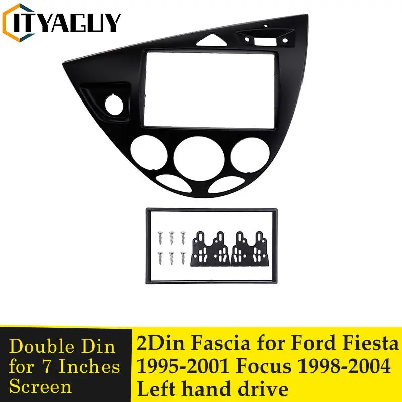 Двойная Din Автомобильная рама для Ford Fiesta Focus 1998-2004, панель DVD, крепление для приборной панели, комплект отделки, автомобильная стереопанель 178*100 мм
Двойная Din Автомобильная рама для Ford Fiesta Focus 1998-2004, панель DVD, крепление для приборной панели, комплект отделки, автомобильная стереопанель 178*100 мм