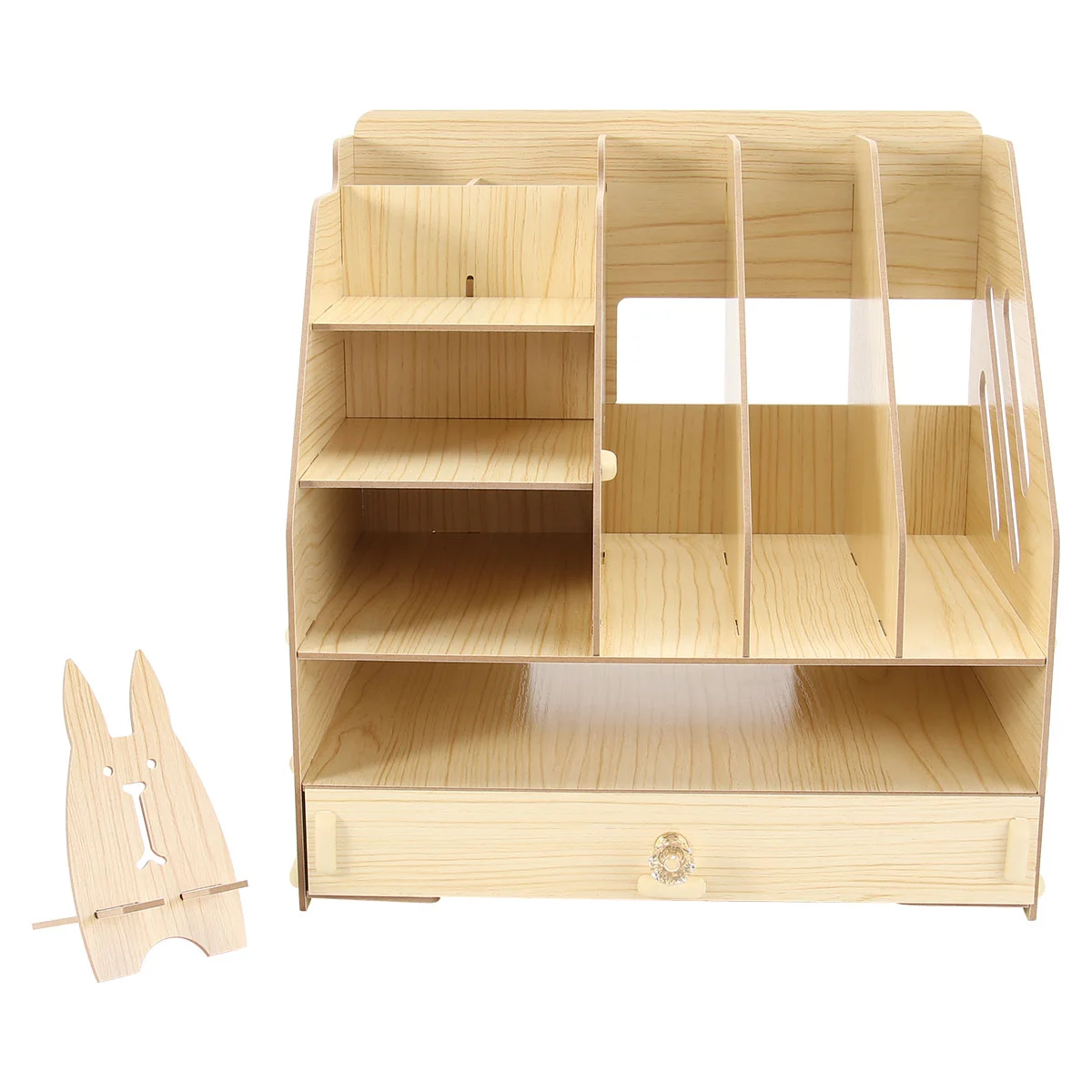 Desktop Bookshelf Desk Organizer Rack Shelf Bookcase with Mobile Support Office File Sorter for Tabletop Kitchen Countertop
Desktop Bookshelf Desk Organizer Rack Shelf Bookcase with Mobile Support Office File Sorter for Tabletop Kitchen Countertop