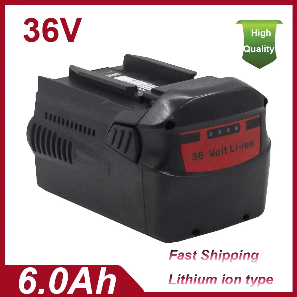 6.0Ah 36V Battery for Hilti Tools Replacement for Hilti 36V Battery TE 7-A,WSC 7.25-A,WSC 7.25-A36,WSC 70-A36,WSR 36-A,TE 6-A36
6.0Ah 36V Battery for Hilti Tools Replacement for Hilti 36V Battery TE 7-A,WSC 7.25-A,WSC 7.25-A36,WSC 70-A36,WSR 36-A,TE 6-A36