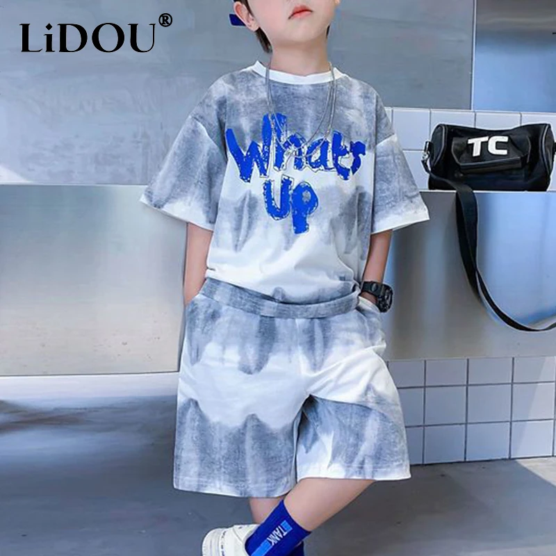 2023 New Korean Fashion Children's Sets for Boys Solid Color Sports Chic Creative Street Hipster Neutral Y2k Harajuku Clothes
2023 New Korean Fashion Children's Sets for Boys Solid Color Sports Chic Creative Street Hipster Neutral Y2k Harajuku Clothes