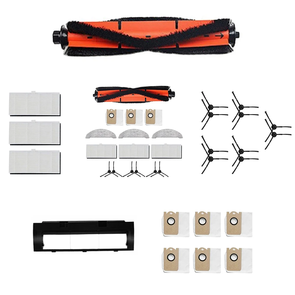 Replacement Vacuum Cleaner Main Roller Brush Dust Bags For Laresar L6 Pro For Ultenic T10 Robot Vacuum
Replacement Vacuum Cleaner Main Roller Brush Dust Bags For Laresar L6 Pro For Ultenic T10 Robot Vacuum