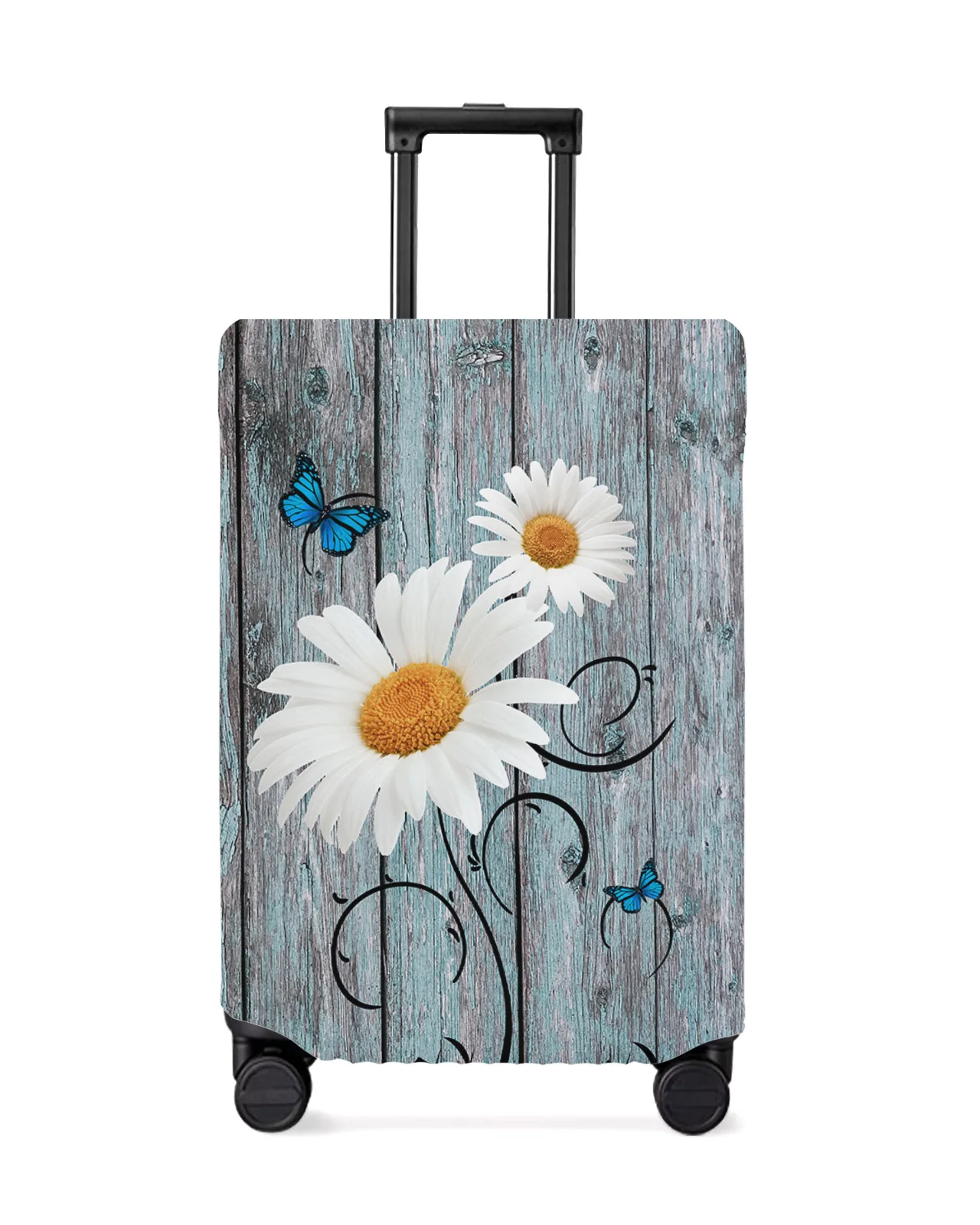 Daisy Retro Wood Grain Butterfly Travel Luggage Cover Elastic Baggage Cover Suitcase Case Dust Cover Travel Accessories
Daisy Retro Wood Grain Butterfly Travel Luggage Cover Elastic Baggage Cover Suitcase Case Dust Cover Travel Accessories