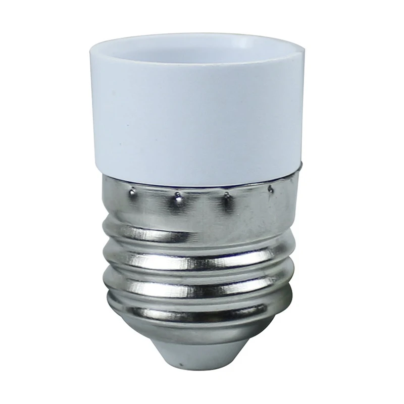 E14 to E27 Lamp Holder Converters Turn E14 lamp holder into E27 lamp holder for LED halogen lamp CFL lamp 110V 220V 380V
E14 to E27 Lamp Holder Converters Turn E14 lamp holder into E27 lamp holder for LED halogen lamp CFL lamp 110V 220V 380V