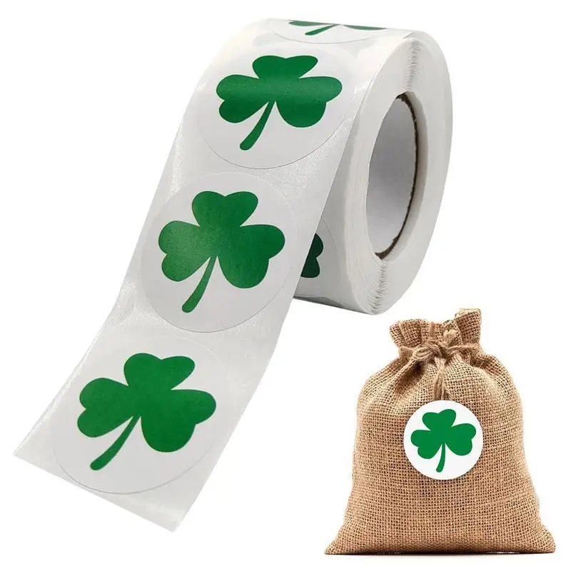 500pcs 1 Inch Clover Stickers Saint Patrick's Day Shamrock Stickers For Gift Decor Daily Necessities Green Lucky Seal Labels New
500pcs 1 Inch Clover Stickers Saint Patrick's Day Shamrock Stickers For Gift Decor Daily Necessities Green Lucky Seal Labels New
