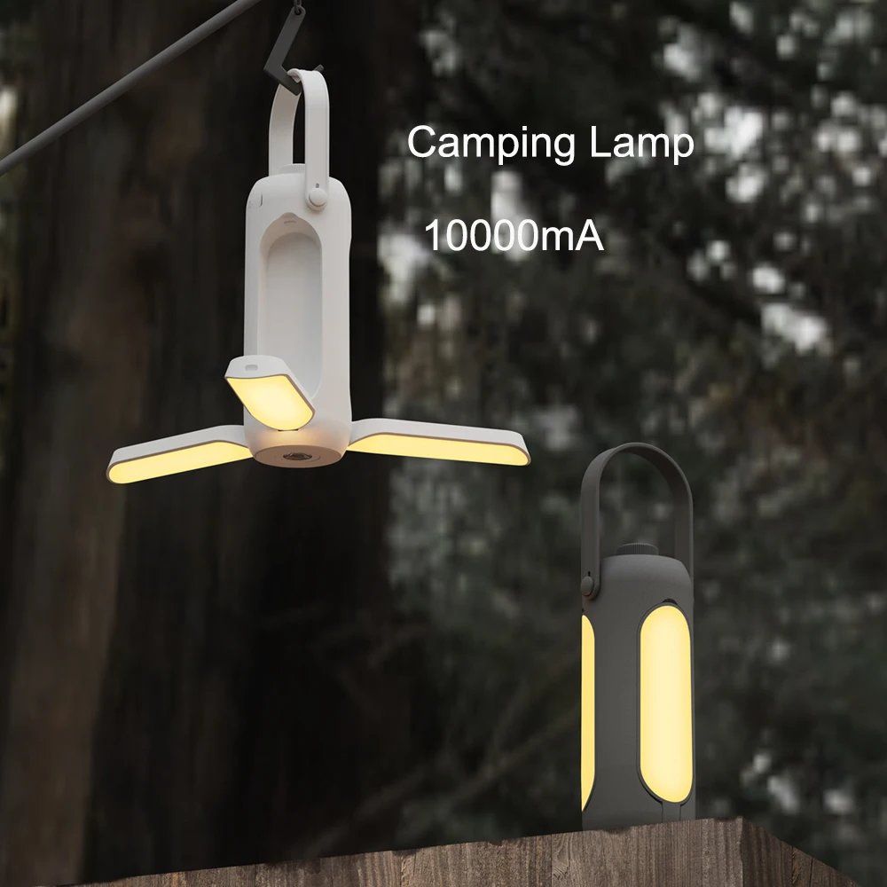 10000mA Outdoor Hiking Camping Light Folding Outdoor Hanging Tent USB Rechargeable Emergency Batery Lamp Large-capacity Lighting
10000mA Outdoor Hiking Camping Light Folding Outdoor Hanging Tent USB Rechargeable Emergency Batery Lamp Large-capacity Lighting