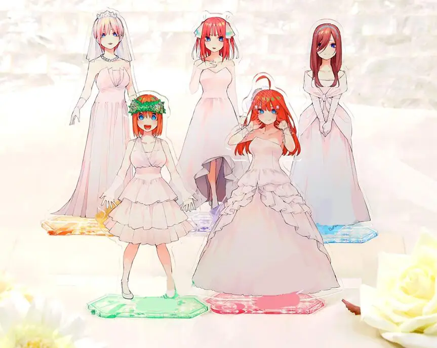 The Quintessential Quintuplets Nakano Nino Nakano Yotsuba Pink Dress Ver. Acrylic Figure Stand Figure 9489 Stand Model Plate Toy
The Quintessential Quintuplets Nakano Nino Nakano Yotsuba Pink Dress Ver. Acrylic Figure Stand Figure 9489 Stand Model Plate Toy