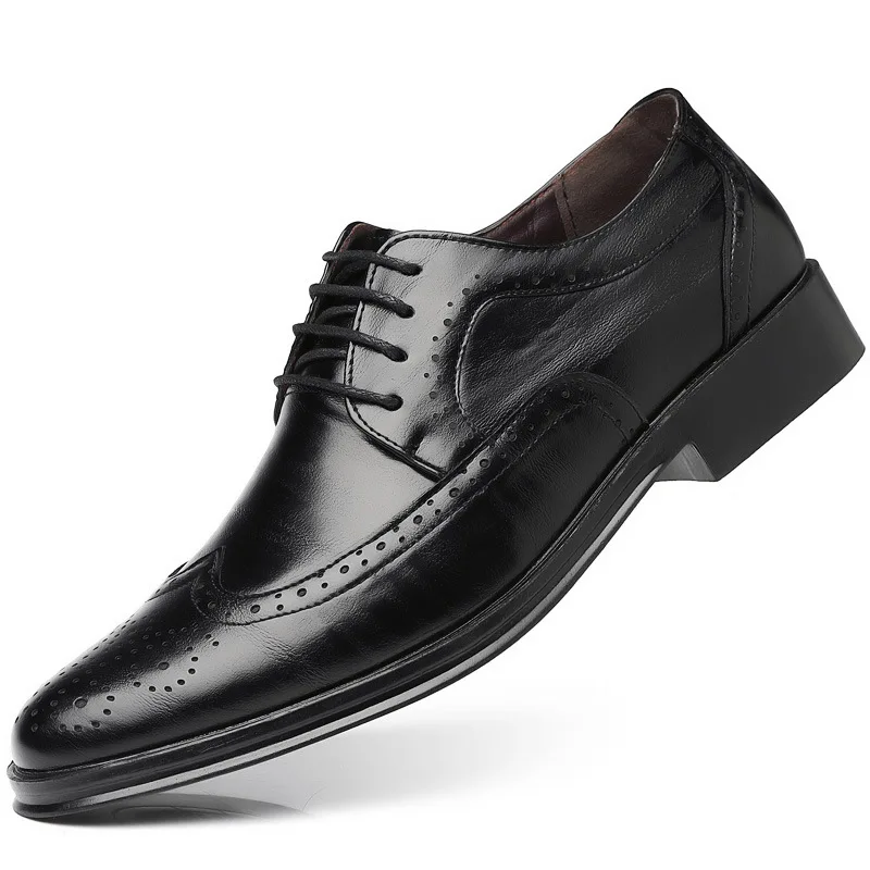 Formal Men Business Shoe Casual Lowtop Solid Color Nonslip Leather Spring Flat British Style
Formal Men Business Shoe Casual Lowtop Solid Color Nonslip Leather Spring Flat British Style