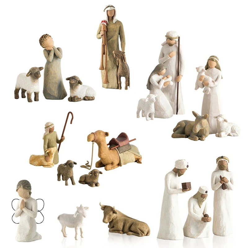 2023 2023 Birth Christmas Crib Nativity Scene Figures Catholic Christian Decor Home Decoration Orthodox Manger Church Utensils
2023 2023 Birth Christmas Crib Nativity Scene Figures Catholic Christian Decor Home Decoration Orthodox Manger Church Utensils