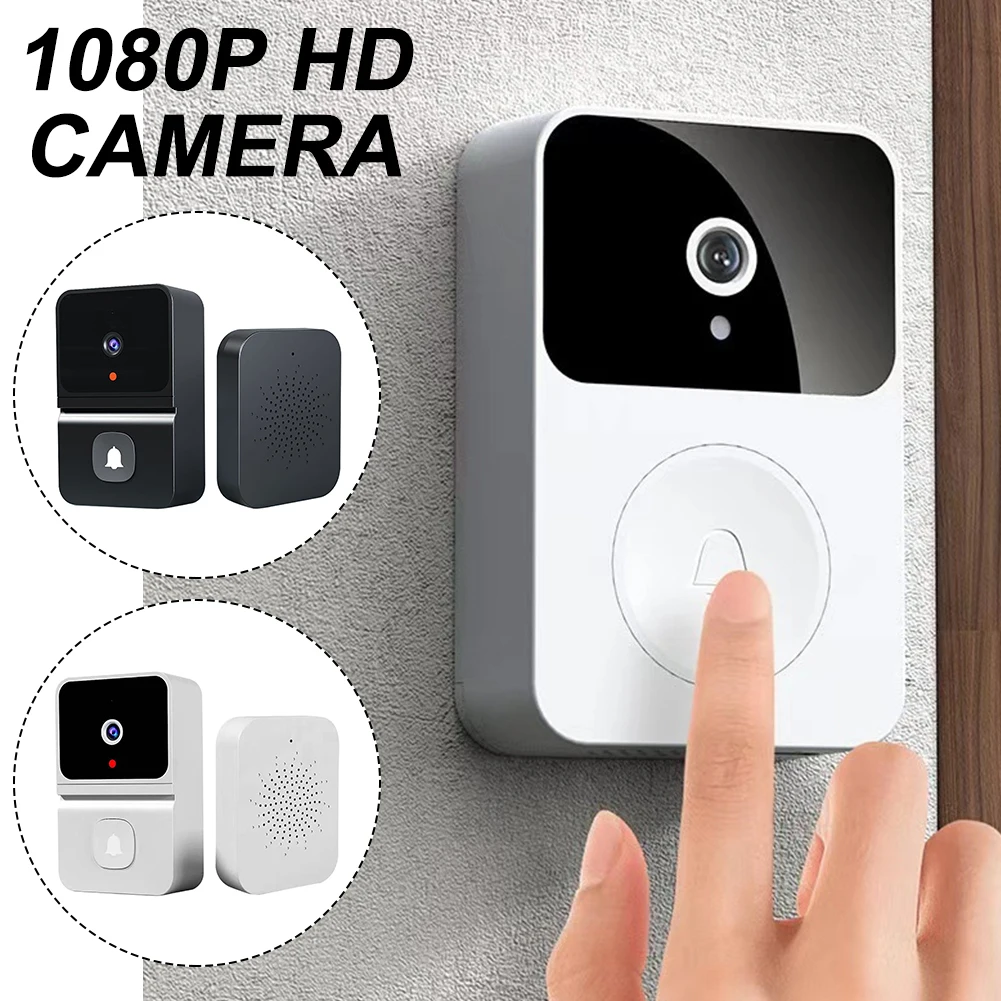Video Doorbell Wireless WiFi Smart 1080P Intercom Two Way Calls Cloud Storage HD Camera Rechargeable Night Vision Remote Ring
Video Doorbell Wireless WiFi Smart 1080P Intercom Two Way Calls Cloud Storage HD Camera Rechargeable Night Vision Remote Ring