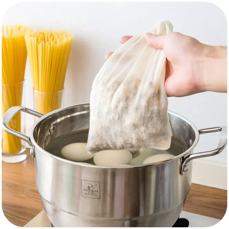 Cloth Bag Locking Spice Strainer Mesh Filter Chinese Medicine Herbal Ball Kitchen Cooking Tools Colander Soup Tea Bag 1Pc
Cloth Bag Locking Spice Strainer Mesh Filter Chinese Medicine Herbal Ball Kitchen Cooking Tools Colander Soup Tea Bag 1Pc
