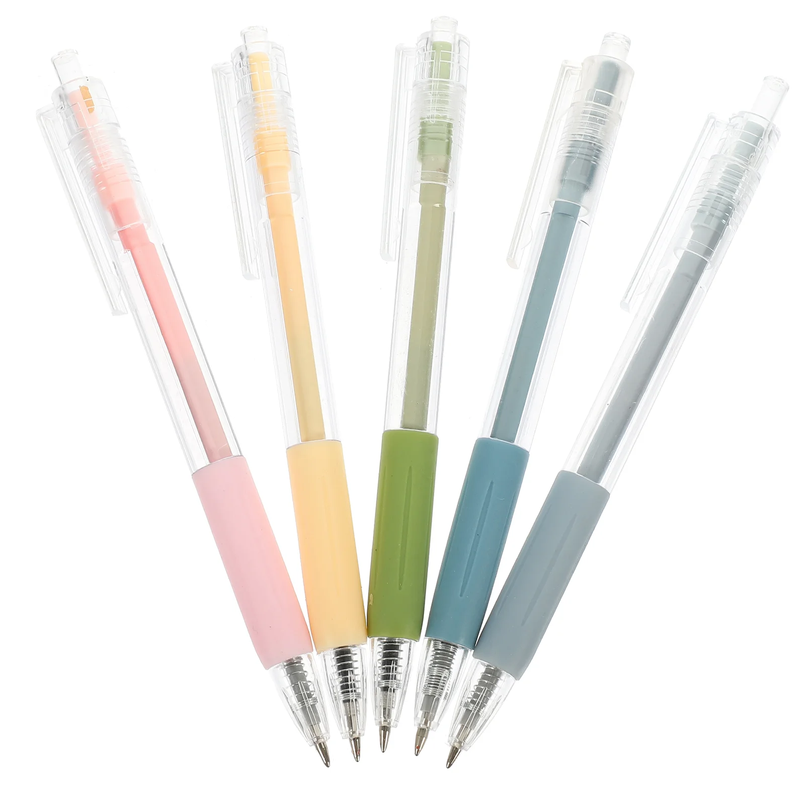 5pcs Press Type Gel Pen Students Gel Pen Portable Smooth Writing Gel Pen for Office
5pcs Press Type Gel Pen Students Gel Pen Portable Smooth Writing Gel Pen for Office