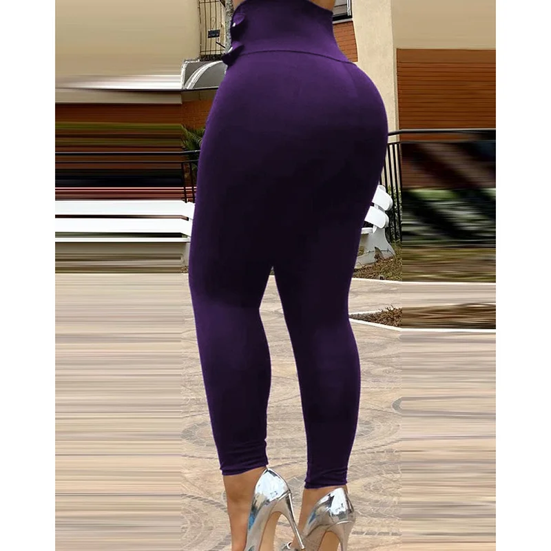 2023 Sexy Skinny Trousers for Ladies Casual Harajuku Pant with Zipper Women Fashion Elegant Solid Color High Waist Button Pants
2023 Sexy Skinny Trousers for Ladies Casual Harajuku Pant with Zipper Women Fashion Elegant Solid Color High Waist Button Pants
