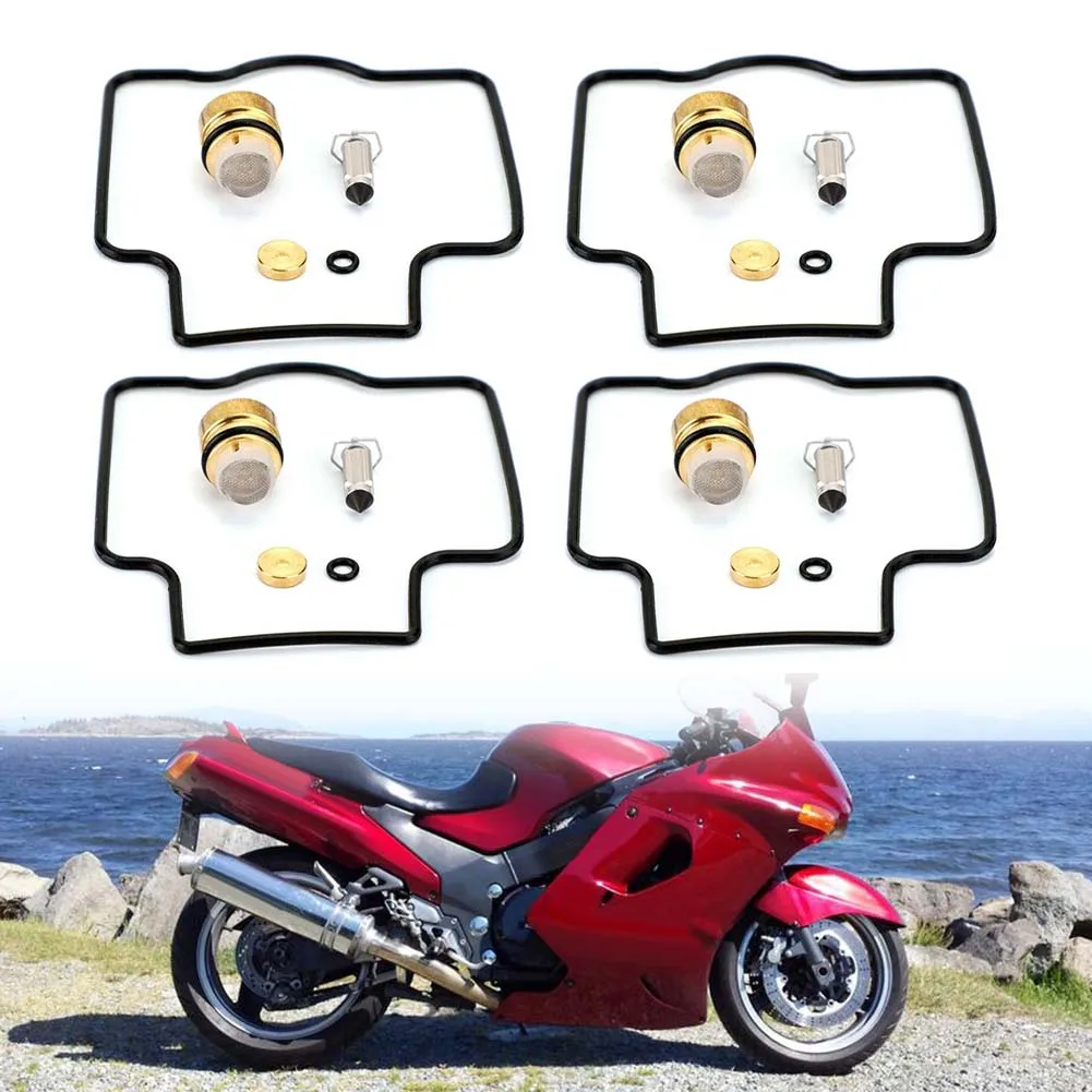 4 комплекта для Kawasaki ZX10 ZX11 ZX1100 1200 карбюратор КАРБЮРАТОР Набор для ремонта ремонт аксессуары для мотоциклов Замена
4 комплекта для Kawasaki ZX10 ZX11 ZX1100 1200 карбюратор КАРБЮРАТОР Набор для ремонта ремонт аксессуары для мотоциклов Замена