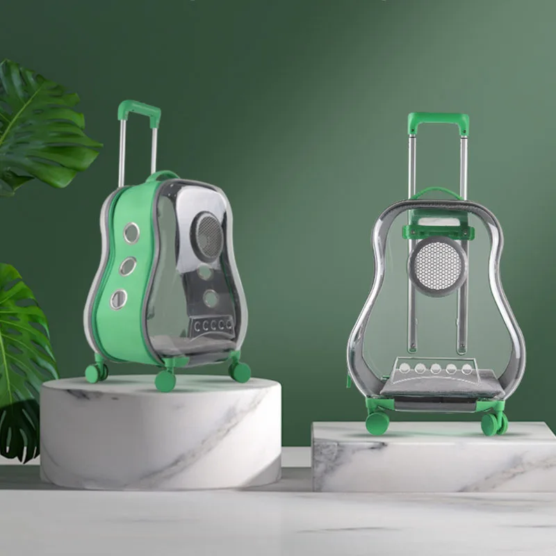 Прозрачная сумка-рюкзак для домашних животных, воздухопроницаемая переносная сумка на колесиках, для путешествий
Прозрачная сумка-рюкзак для домашних животных, воздухопроницаемая переносная сумка на колесиках, для путешествий