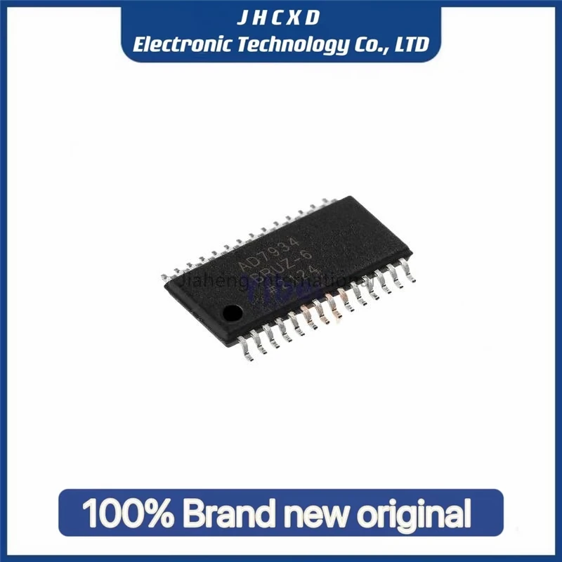 AD7934BRUZ-6REEL7 Package:TSSOP-28 Digital to analog conversion chip DAC 100% new original authentic
AD7934BRUZ-6REEL7 Package:TSSOP-28 Digital to analog conversion chip DAC 100% new original authentic