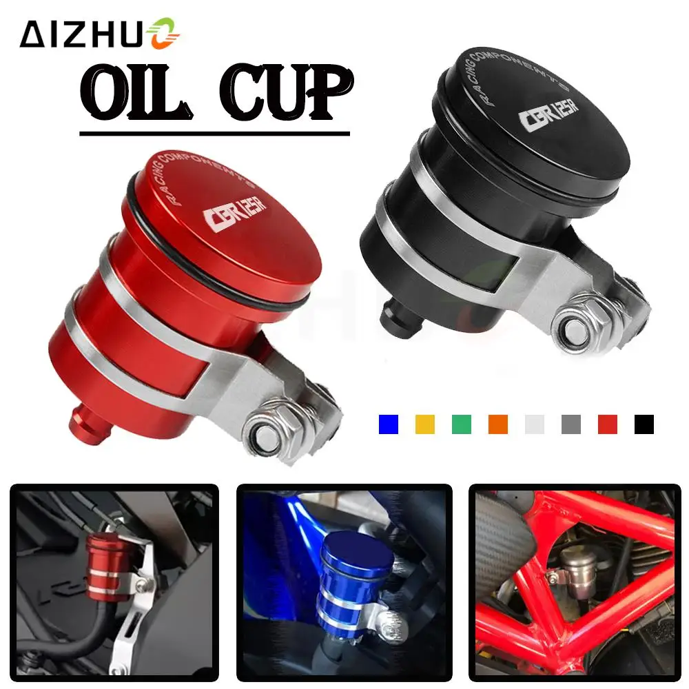 Motorcycle Rear Brake Fluid Reservoir Clutch Tank Oil Cup For HONDA CBR125R CBR 125R 2004 2005 2006 2007 208 2009 2010 Aluminium
Motorcycle Rear Brake Fluid Reservoir Clutch Tank Oil Cup For HONDA CBR125R CBR 125R 2004 2005 2006 2007 208 2009 2010 Aluminium