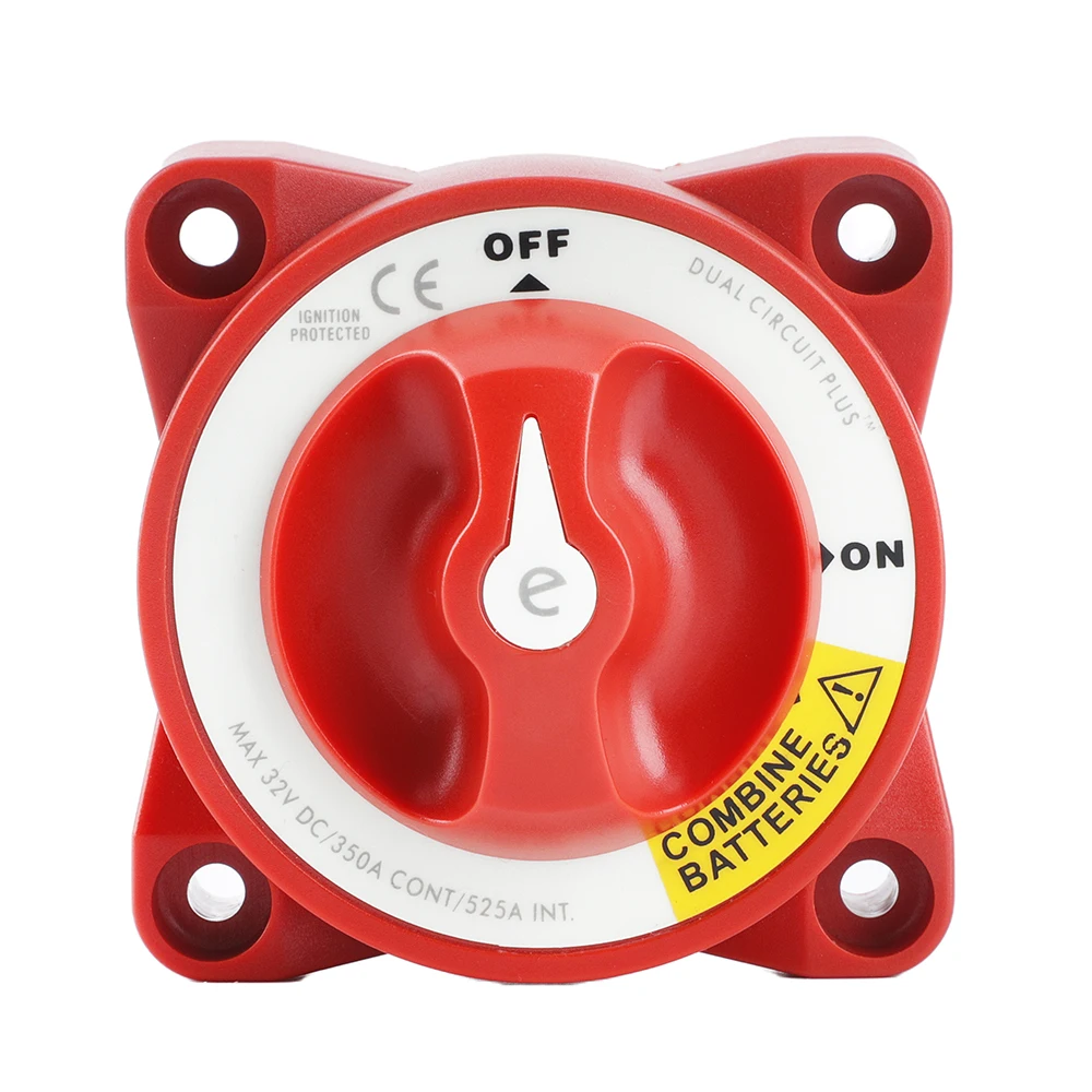 32V 350 Amp Battery Isolator Waterproof Ignition Protected Marine Boat Battery Switch Dual Circuit Battery Switch 5511e
32V 350 Amp Battery Isolator Waterproof Ignition Protected Marine Boat Battery Switch Dual Circuit Battery Switch 5511e